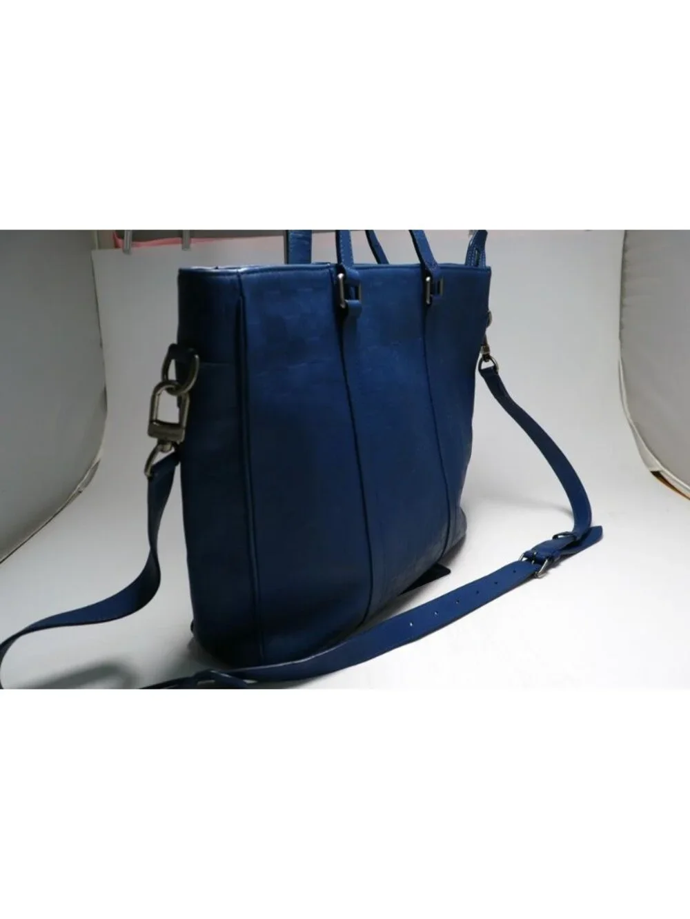 Louis Vuitton Damier Infini Tadao Leather Tote Shoulder